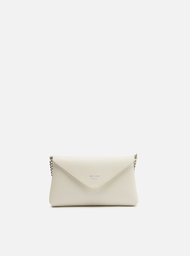 Bolsa Tiracolo Branca Arezzo Giorno Pequena Envelope