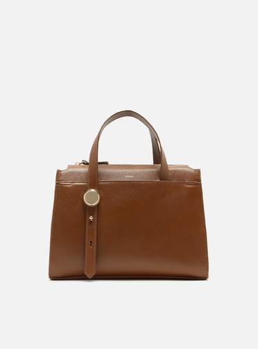 Bolsa Tote Marrom Média | ZZ MALL