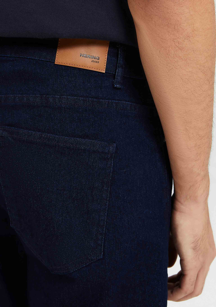 Calça Jeans Azul Hering Básica Reta Com Elastano