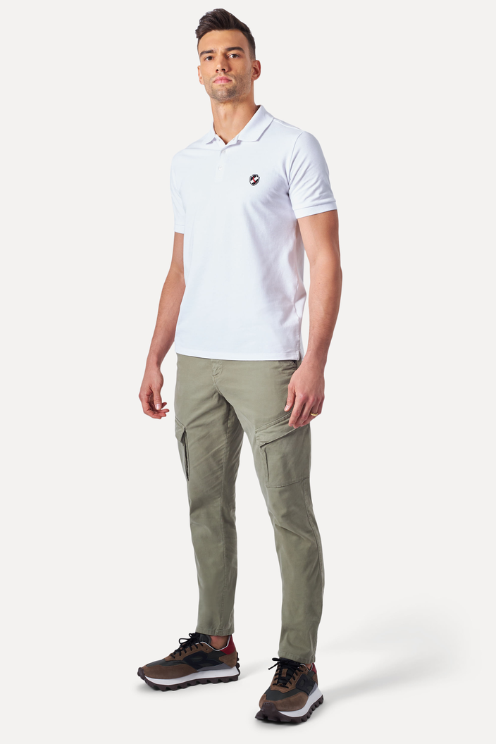Polo Branca Reserva Piquet Vasco Da Gama
