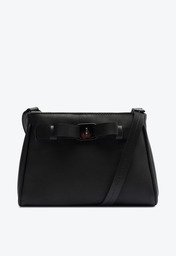 Bolsa Tiracolo Preta Anacapri Pequena Laço