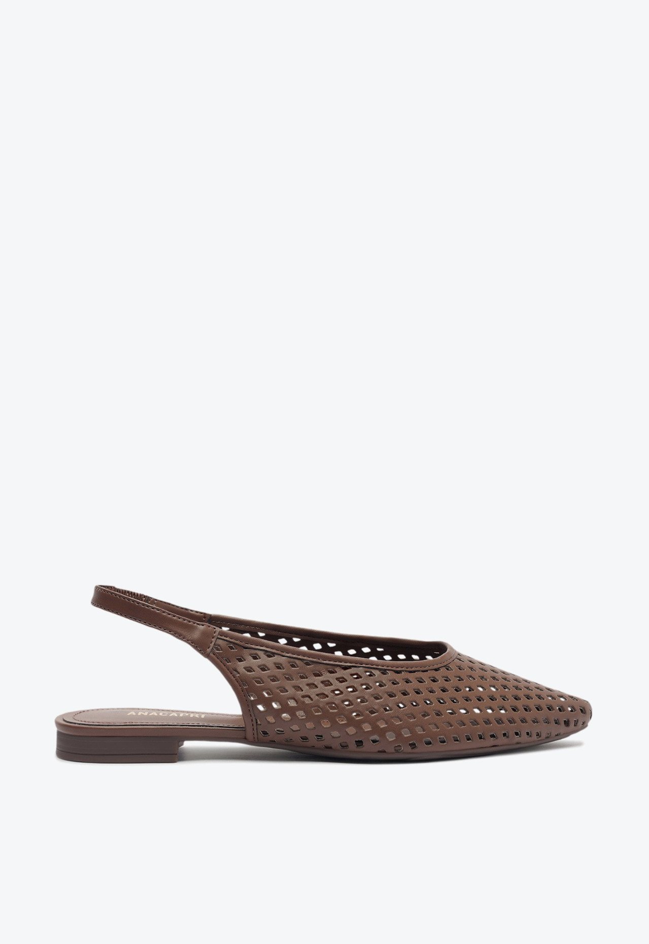 Sapatilha Slingback Ana Marrom | ZZ MALL