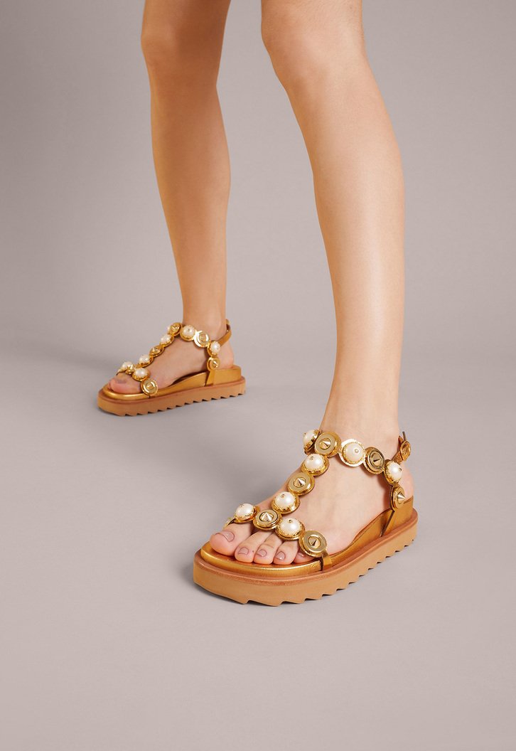 Papete Lacy Dourado