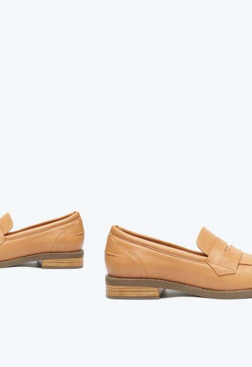 Mocassim Alfie Couro Marrom