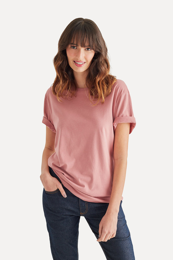 CAMISETA ROSA FORTRESERVA SIMPLES MASCULINA