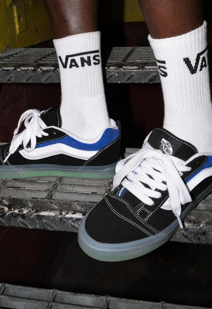 Tênis Knu Skool S.H: 3 Translucent Black Blue
