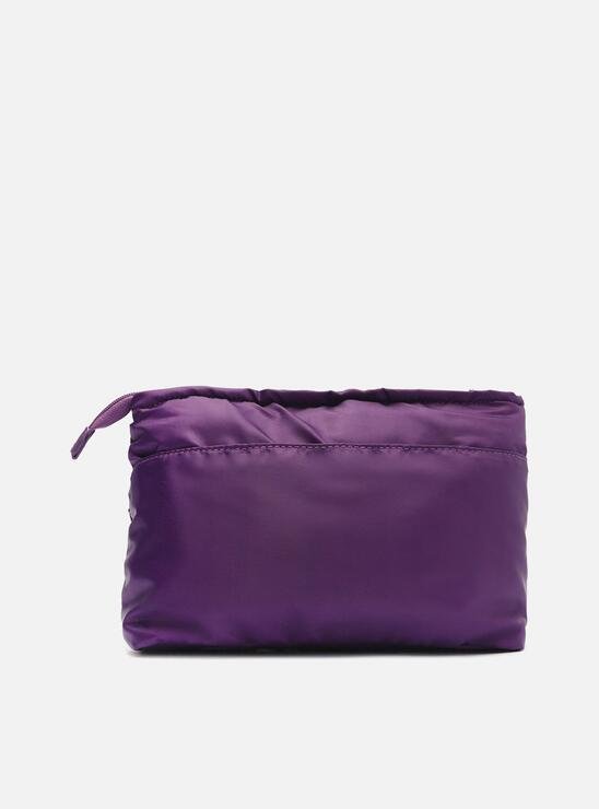 BOLSA ROXA AREZZO PEQUENA DE NYLON