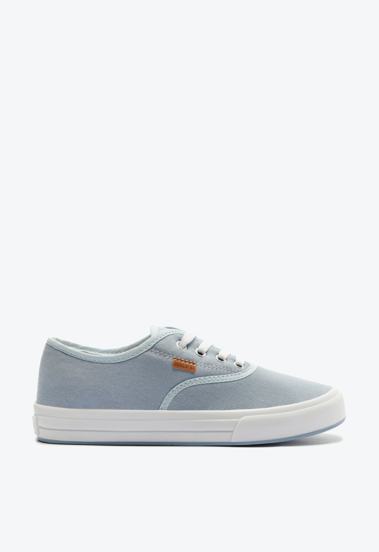 Tênis Sola Texturizada Livia Com Listra Azul | ZZ MALL