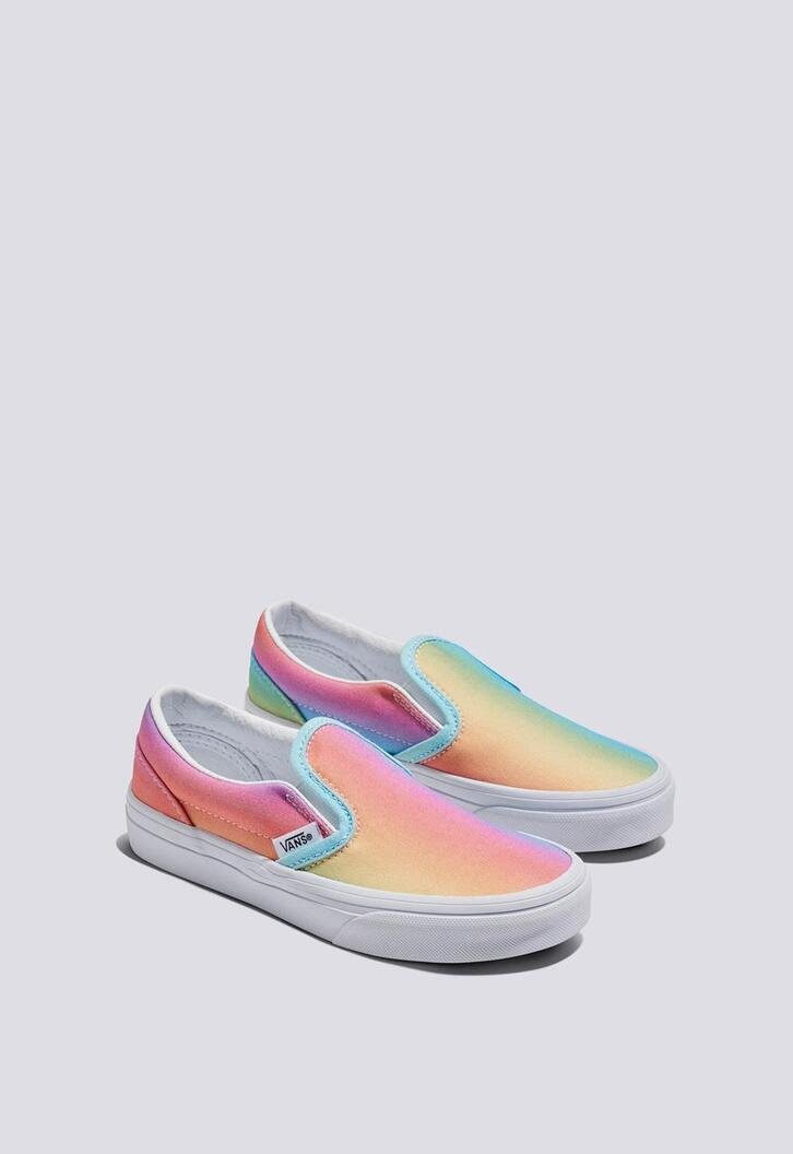 Tênis Slip-On Rainbow Multi True White Infantil