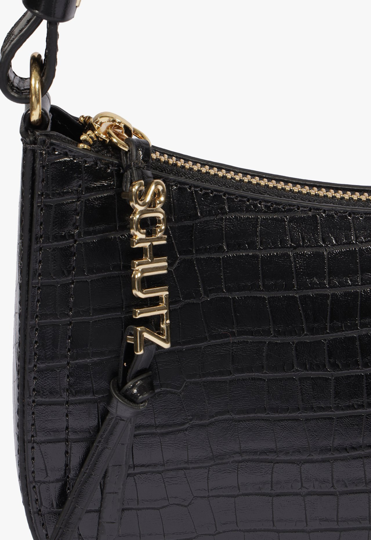 Bolsa Shoulder Tina Média Preta | ZZ MALL
