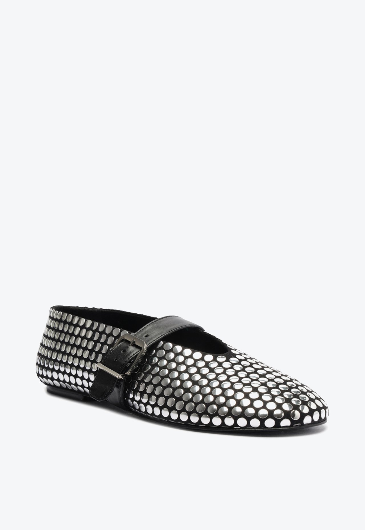 SOBUT ASSU(アスー)158 Sapatilha Preta Schutz Studs | ZZ MALL
