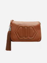 Bolsa Tiracolo Marrom Arezzo Caramel Verona Pequena Corrente