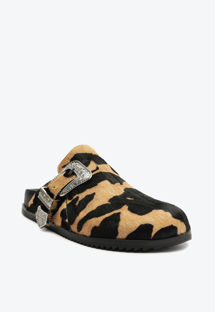 Mule Animal Print Schutz Gracie