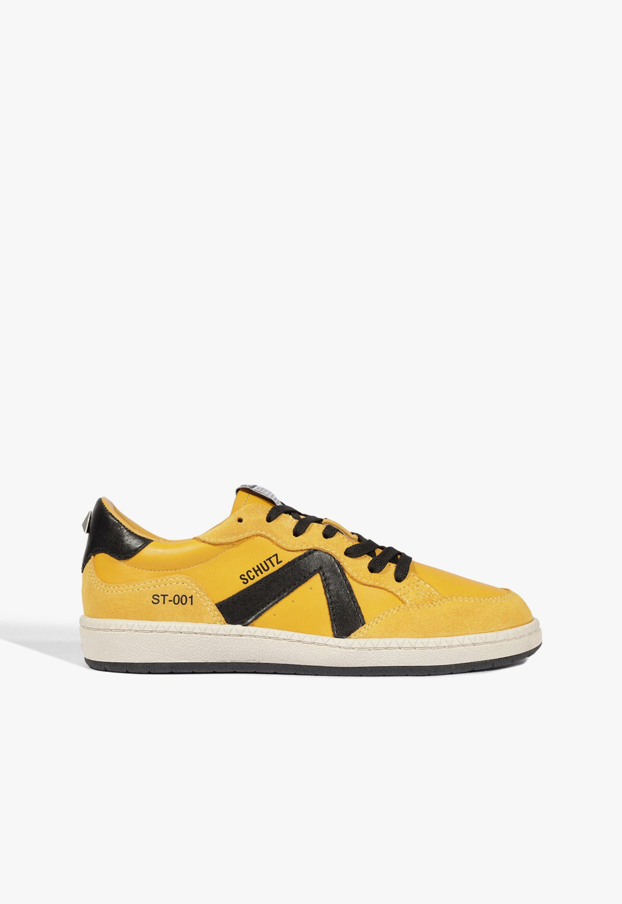 Tênis ST 001 Couro Amarelo | ZZ MALL