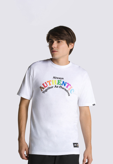 Camiseta Ss Tee Pride White