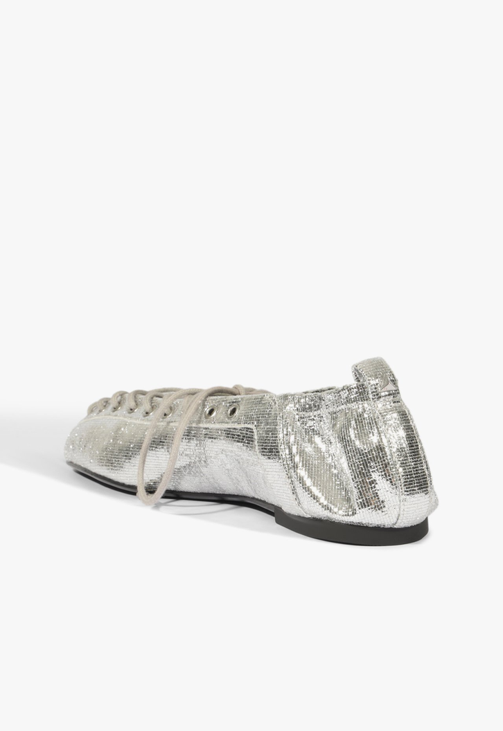 Sapatilha Ballerina Lola Prata