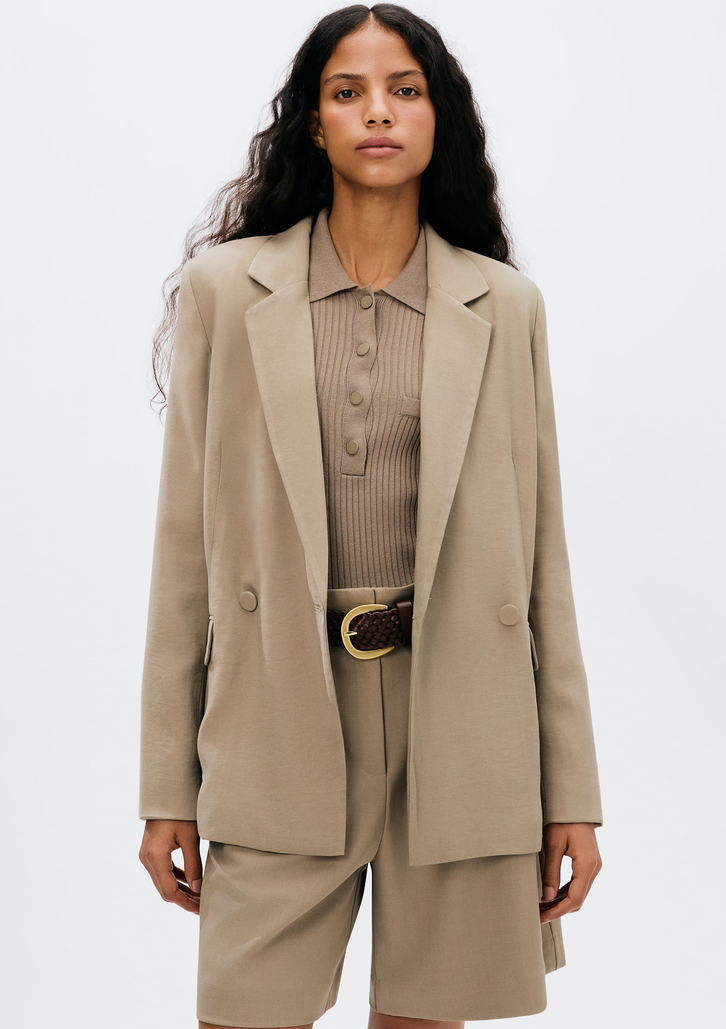 Blazer Bege HeringTranspassado