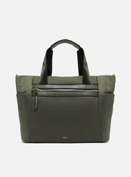 Bolsa Tote Nylon Verde Grande