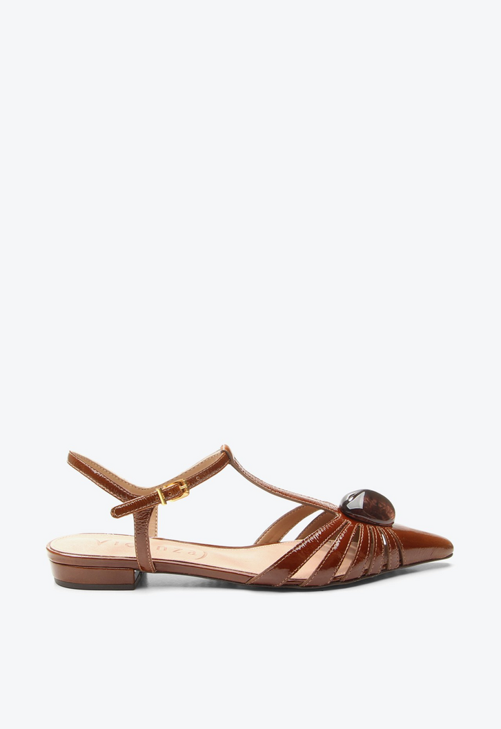 Flat Decelia Marrom