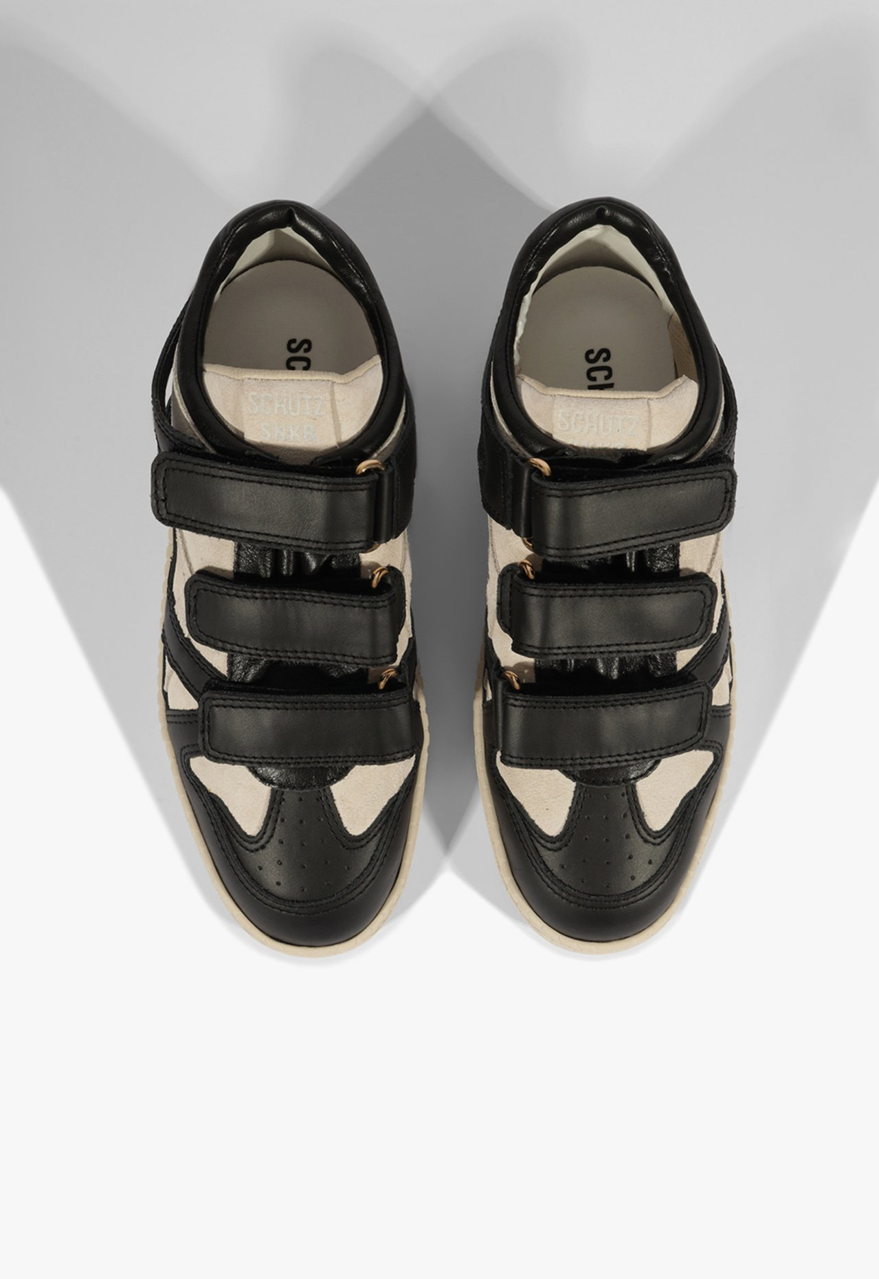 Tênis Sneaker 95 Couro Preto | ZZ MALL