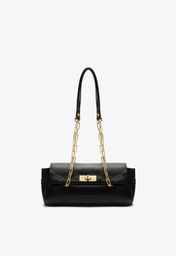 Bolsa Preta Schutz Baguete Eddie Couro