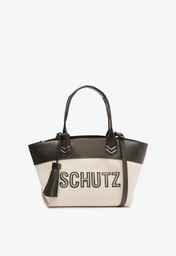 Bolsa Shopping Preta Schutz Média Amélie Lona