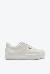 Tenis branco transparente sales