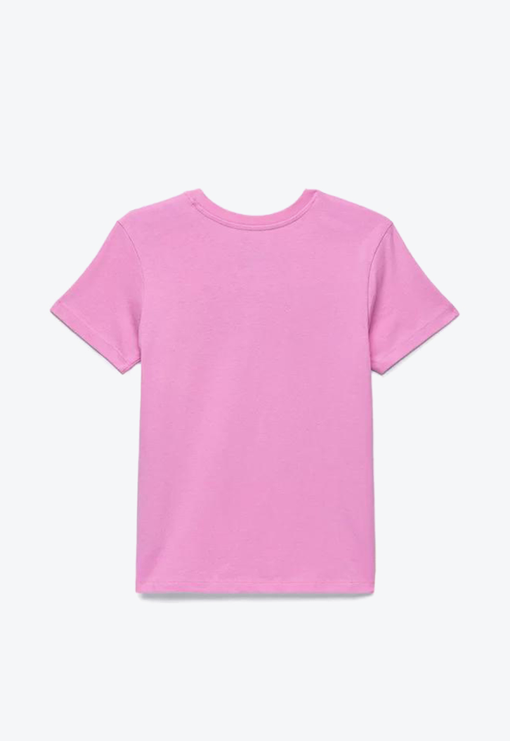Camiseta Vans Flying V Crew Cyclamen