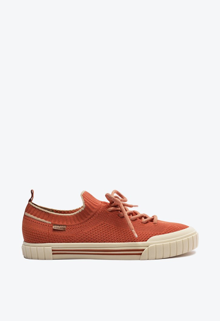 Tênis Laranja Alê Knit