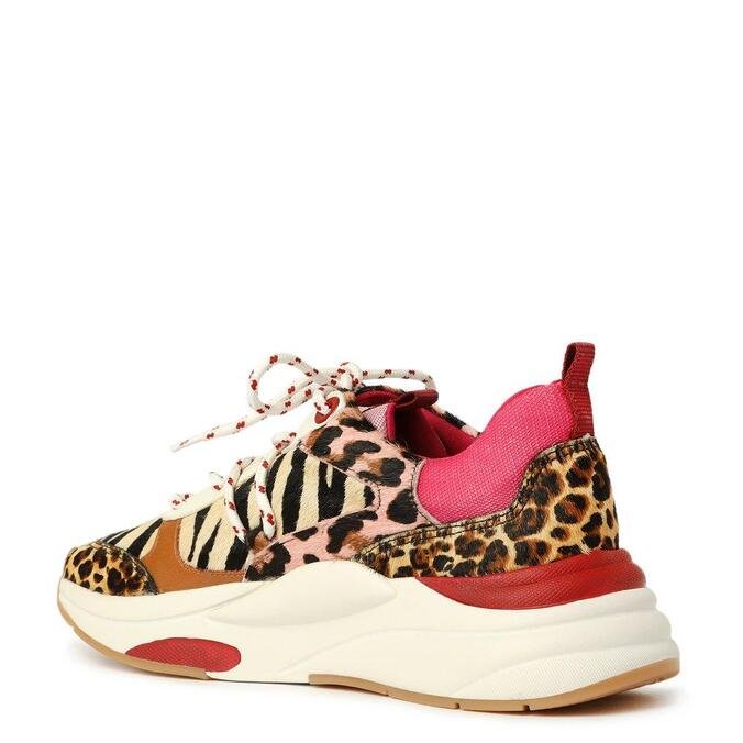 Tênis Arezzo Animal Print Multimaterial Esportivo | ZZ MALL