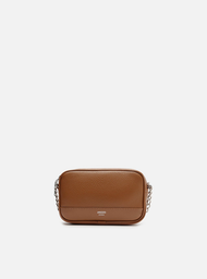 Bolsa Tiracolo Caramelo Arezzo Pequena Corrente Basic