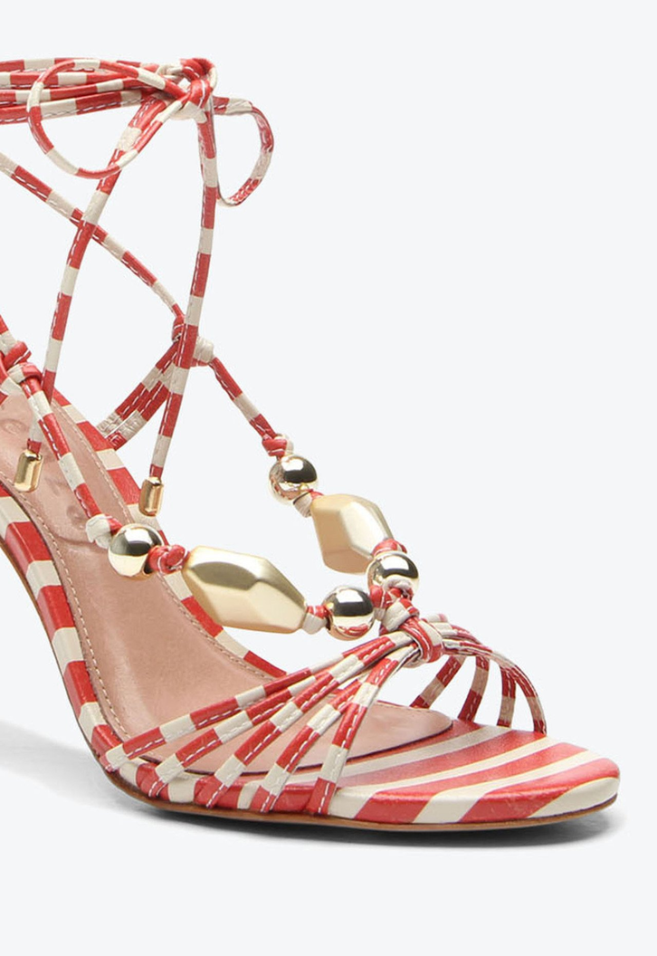 Sandália Lily Vermelho | ZZ MALL