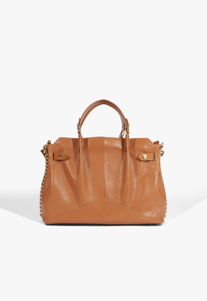 Bolsa Tote Média Marrom | ZZ MALL