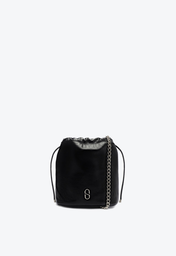 Bolsa Bucket Preta Schutz Couro