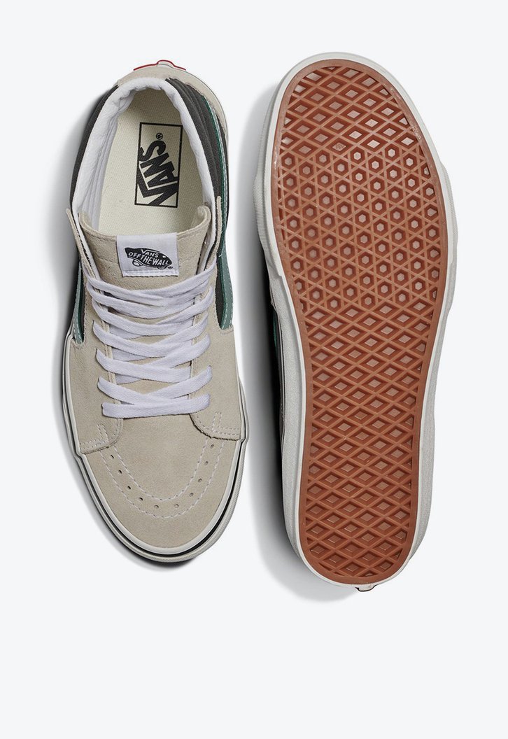 Tênis Sk8-Hi Suede Pop Canvas Brown Multi