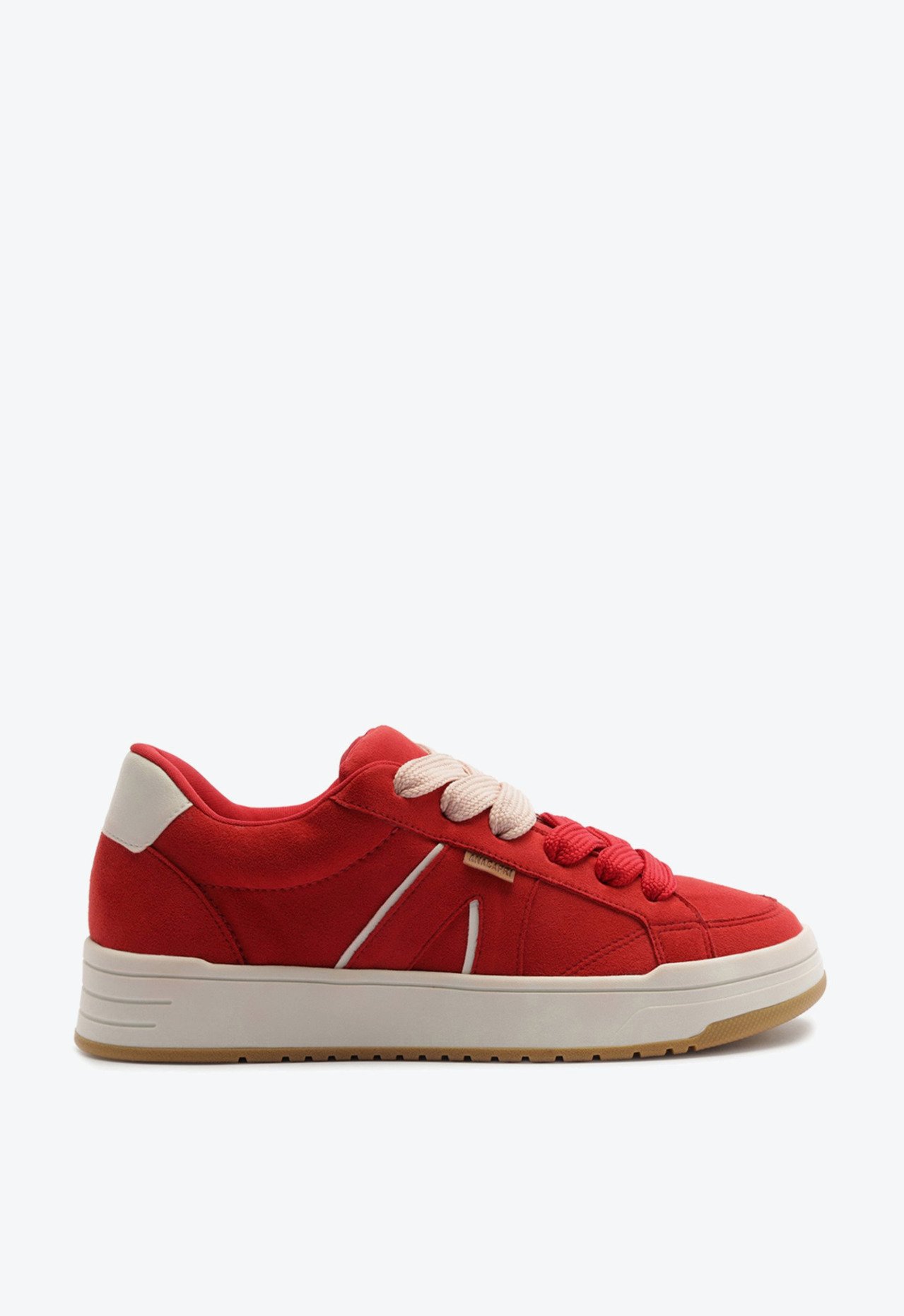 Tênis A'26 Robusto com Cadarço Duplo Vermelho | ZZ MALL