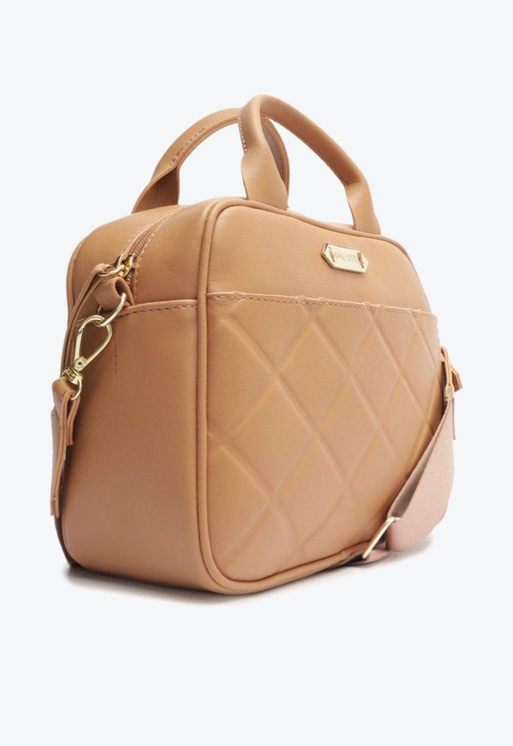 Bolsa Tote Nude Anacapri Matelassê Média