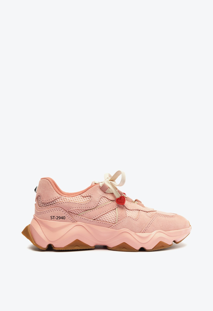 Tênis Rosa Schutz St2940 Couro Camurça | ZZ MALL