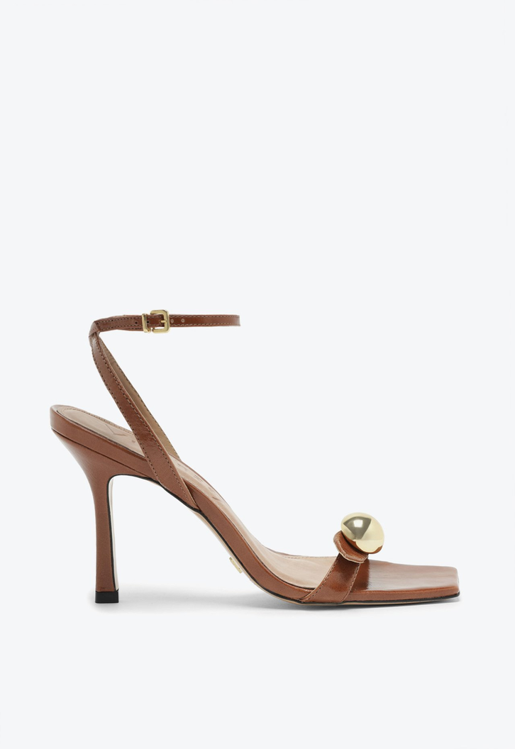 Sandália Caramelo Vicenza Olga | ZZ MALL