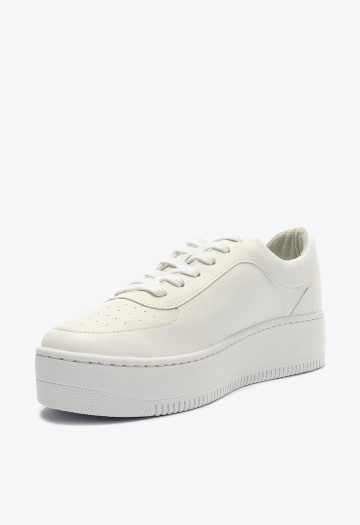 Tênis Branco Anacapri Amarração Flatform