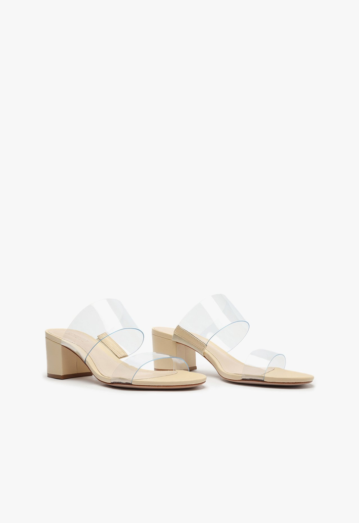 Mule Ariella Vinil Nude