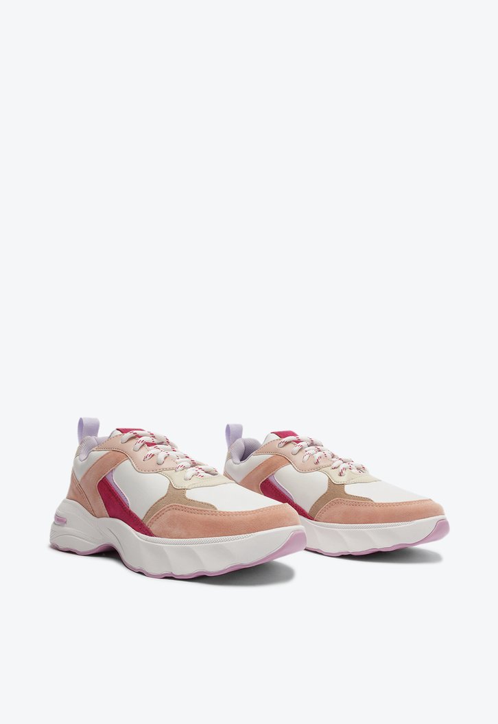 Tênis Multicolorido Anacapri Sola Alta Lilás Trend