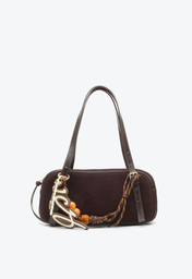 Bolsa Bowling Hannah Média Marrom