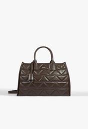 Bolsa Tote Paris Couro Marrom
