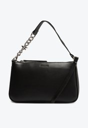 Bolsa Tiracolo Preta Anacapri Corrente Média