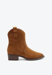 Bota Western Marrom Anacapri Camurça
