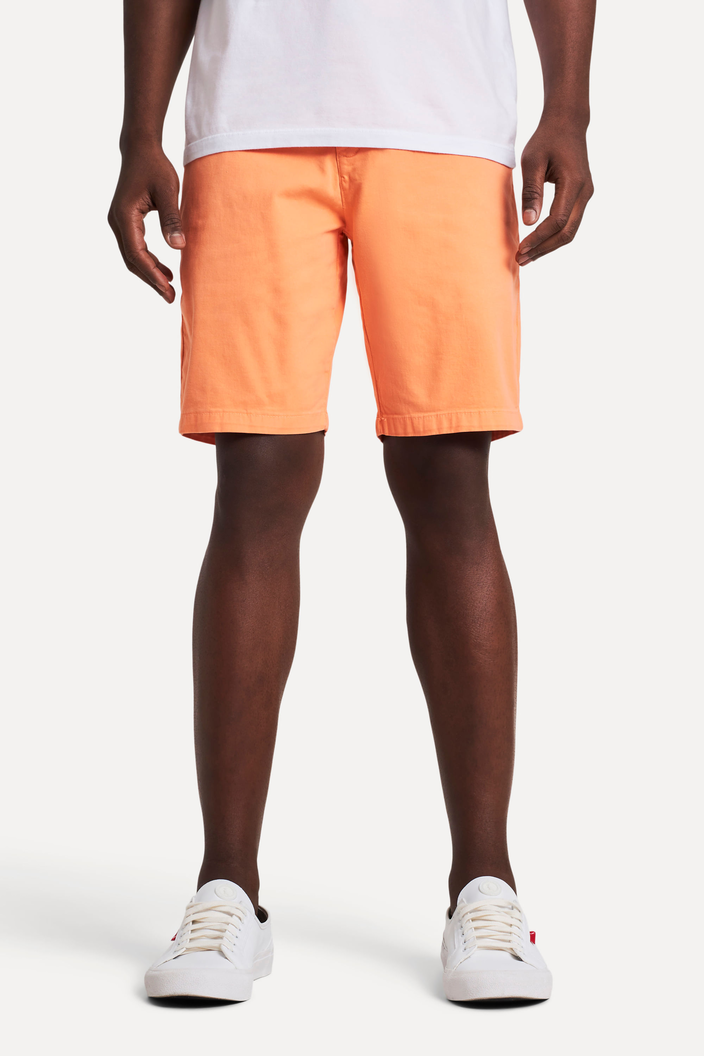 Bermuda Laranja Reserva Casual Iron