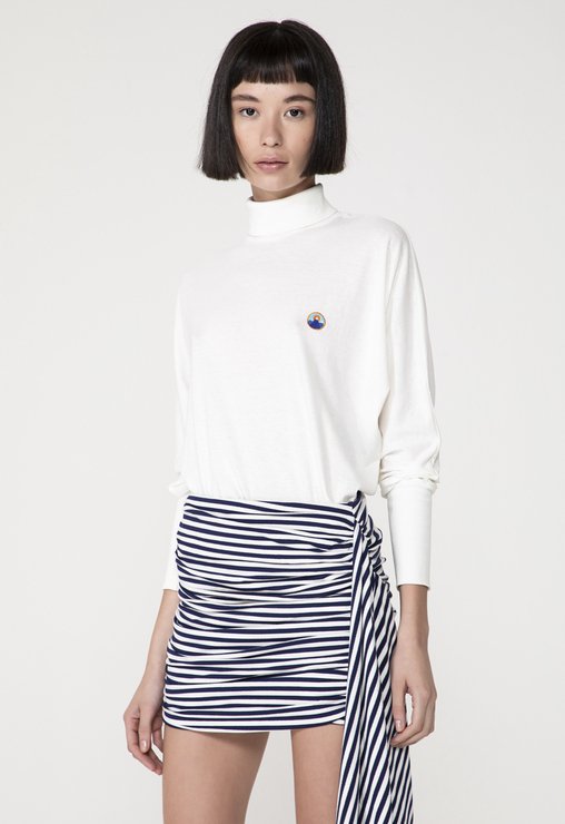 Blusa Manga Longa Marcela Branca