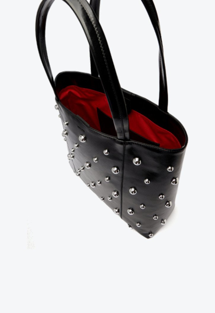 Bolsa Tote Pequena Megan Preta