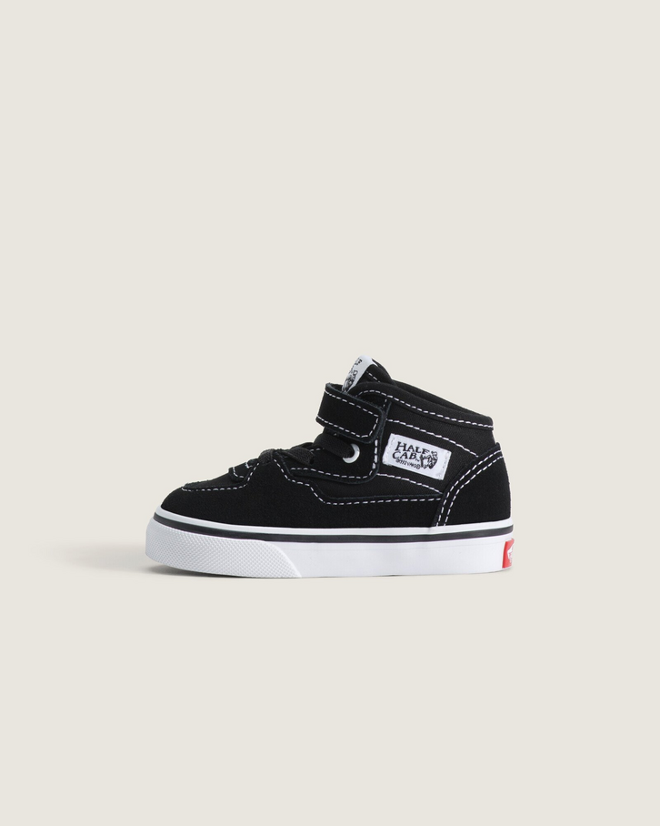 Tênis Half Cab Suede Black White Infantil